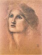 Burne-Jones, Sir Edward Coley Young Woman Sweden oil painting artist
